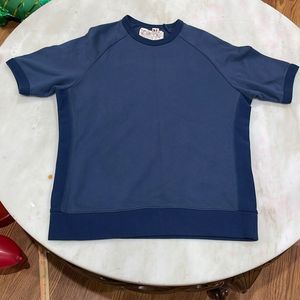 Trovata | blue rubbed shirt | size M